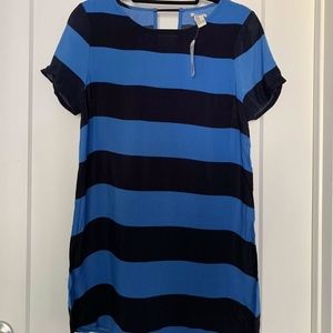 Forever 21 Blue Striped Dress NWT